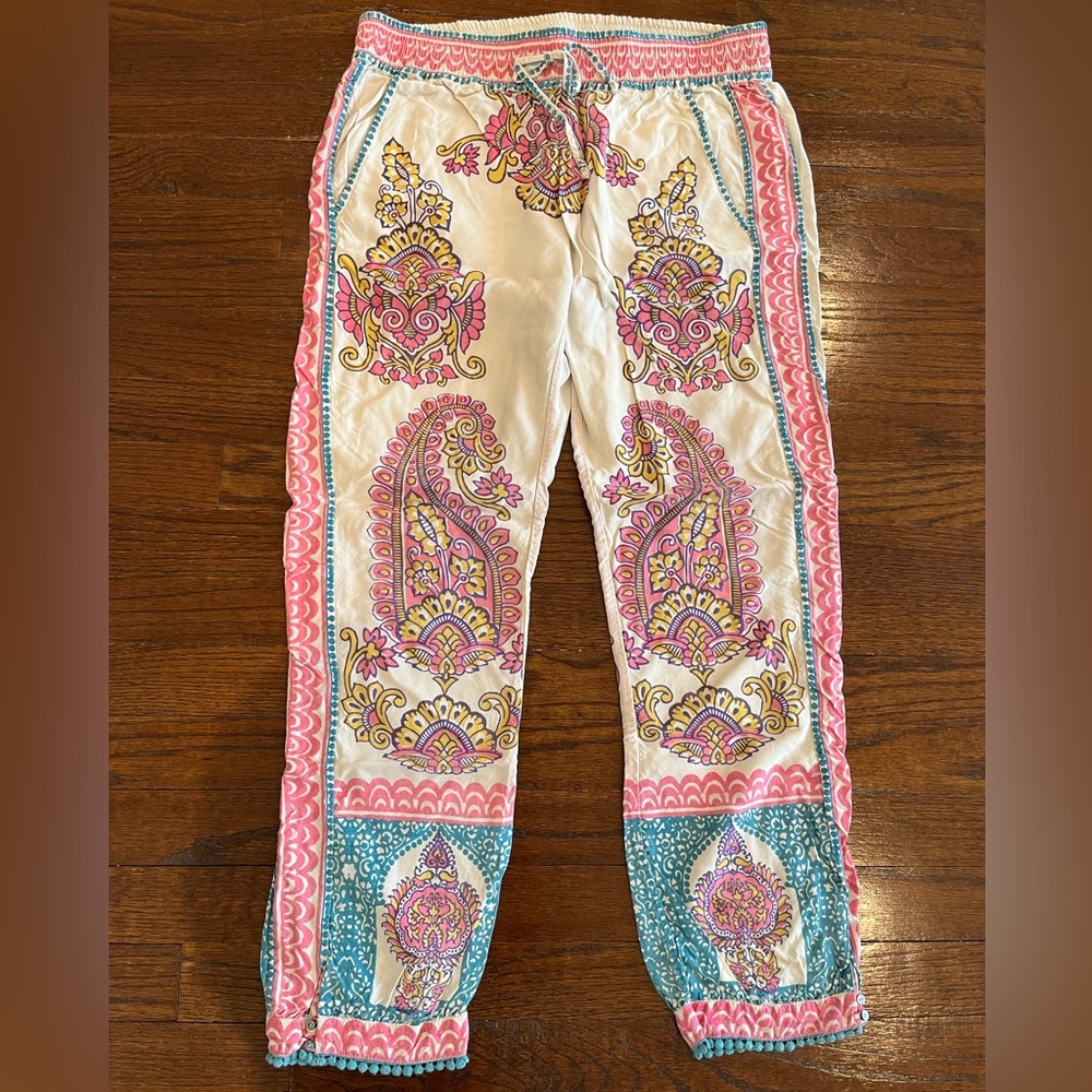 Calypso St. Barth beach pant joggers size Small